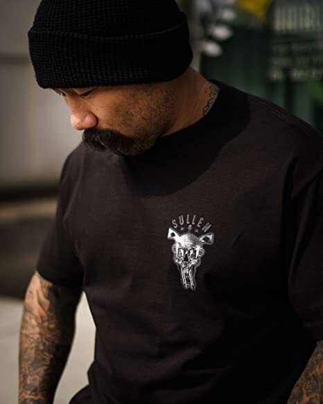 Sullen Clothing "Double Draw " Mens tee Art Collective tattoo Black