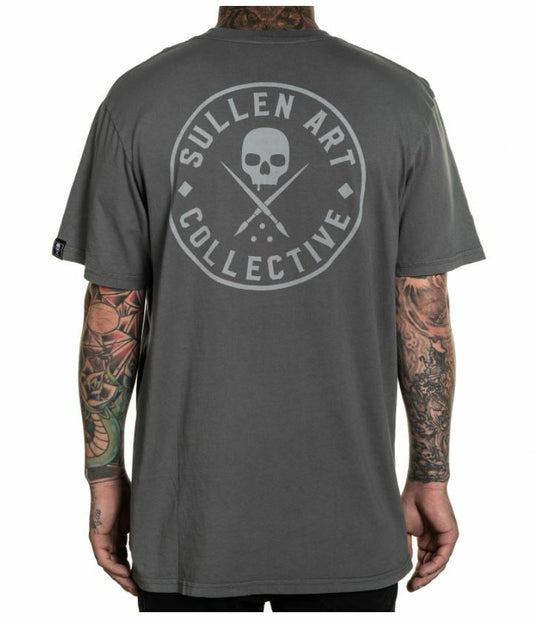 Sullen Clothing "EVER CHARCOAL PREMIUM" Mens tee Art Collective tattoo