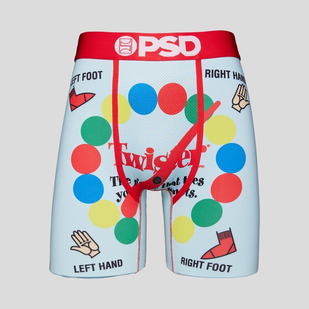 PSD Underwear BOARD GAME boxer briefs MONOPOLY SCRRABBLE TWISTER OPERATION