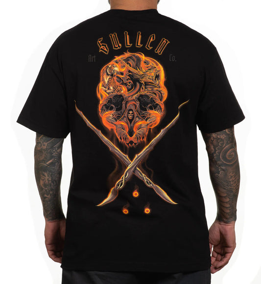 Sullen Clothing "The Dark Arts" Mens tee Art Collective tattoo Black