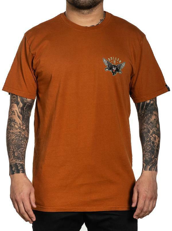 Sullen Clothing "BLAQ MAGIC" Mens tee Art Collective tattoo Burnt Orange