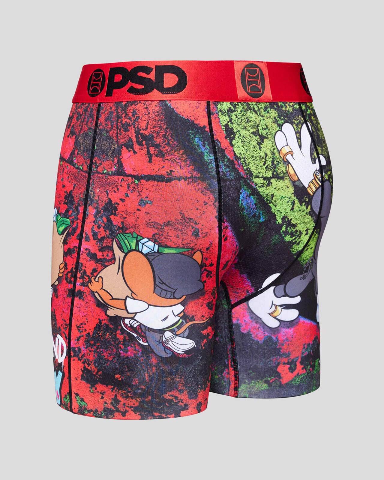 PSD Underwear design "TOM & JERRY – STREET ART" boxer briefs sizes S M L XL XXL