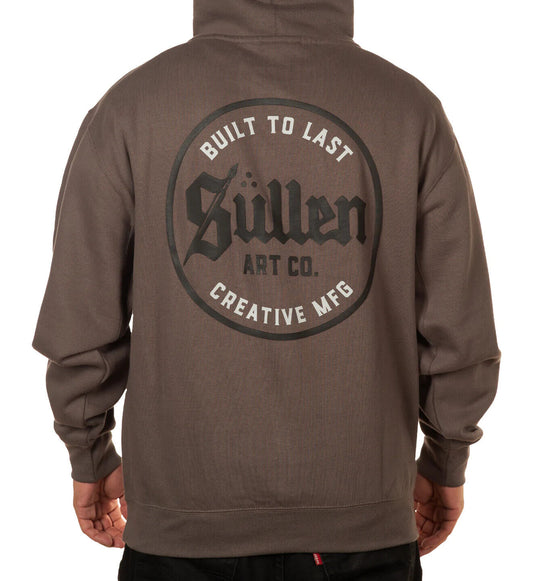 Sullen Clothing "MFG SOLID PULLOVER GREY" Art Collective tattoo