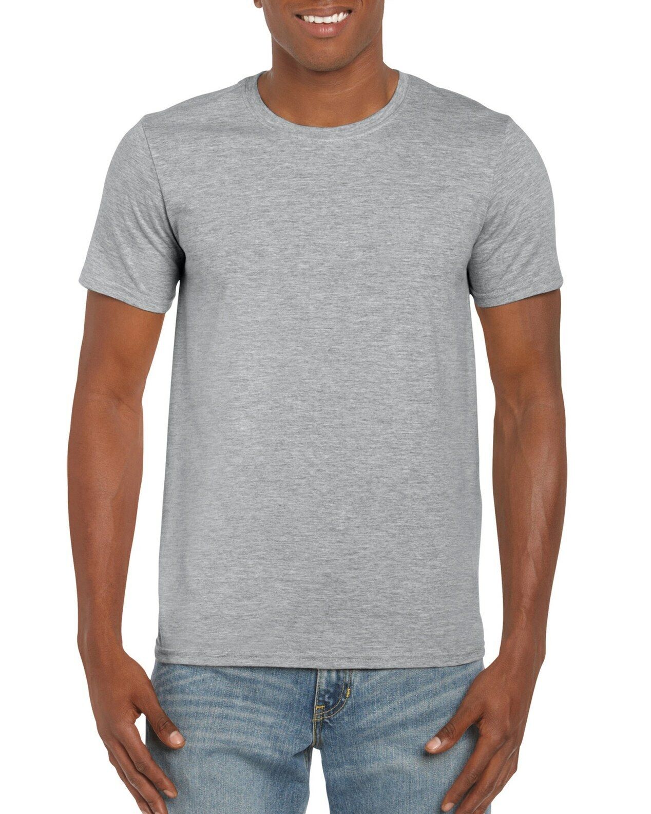 Mens 3 Pack Crew Neck T-shirts Black White Grey Navy S M L XL 2XL 3XL Tees Cheap