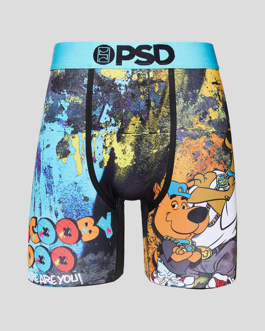 PSD Underwear design "SCOOBY DOO – STREET ART" boxer briefs sizes S M L XL XXL