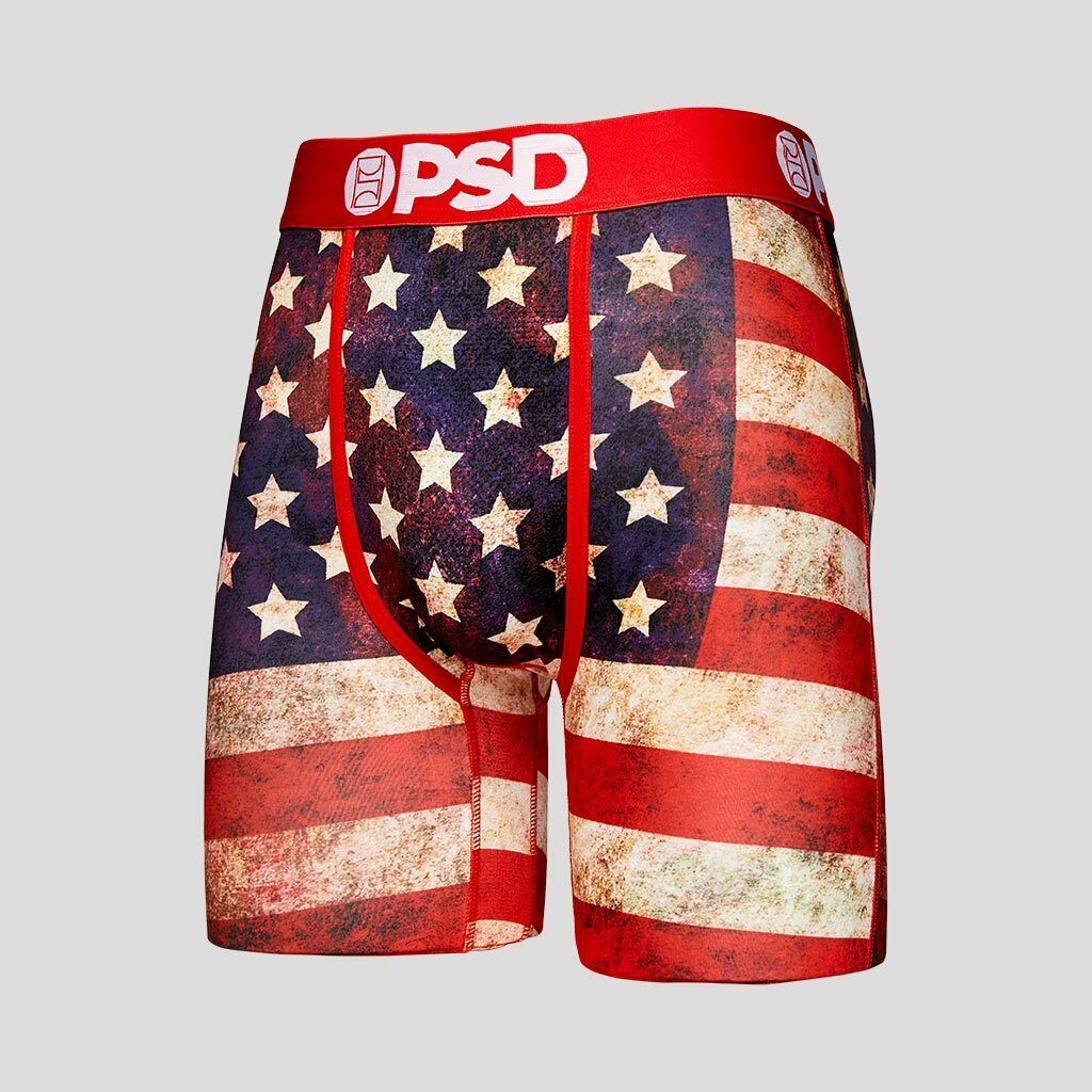 PSD Underwear design "AMERICA" boxer briefs sizes S M L XL XXL
