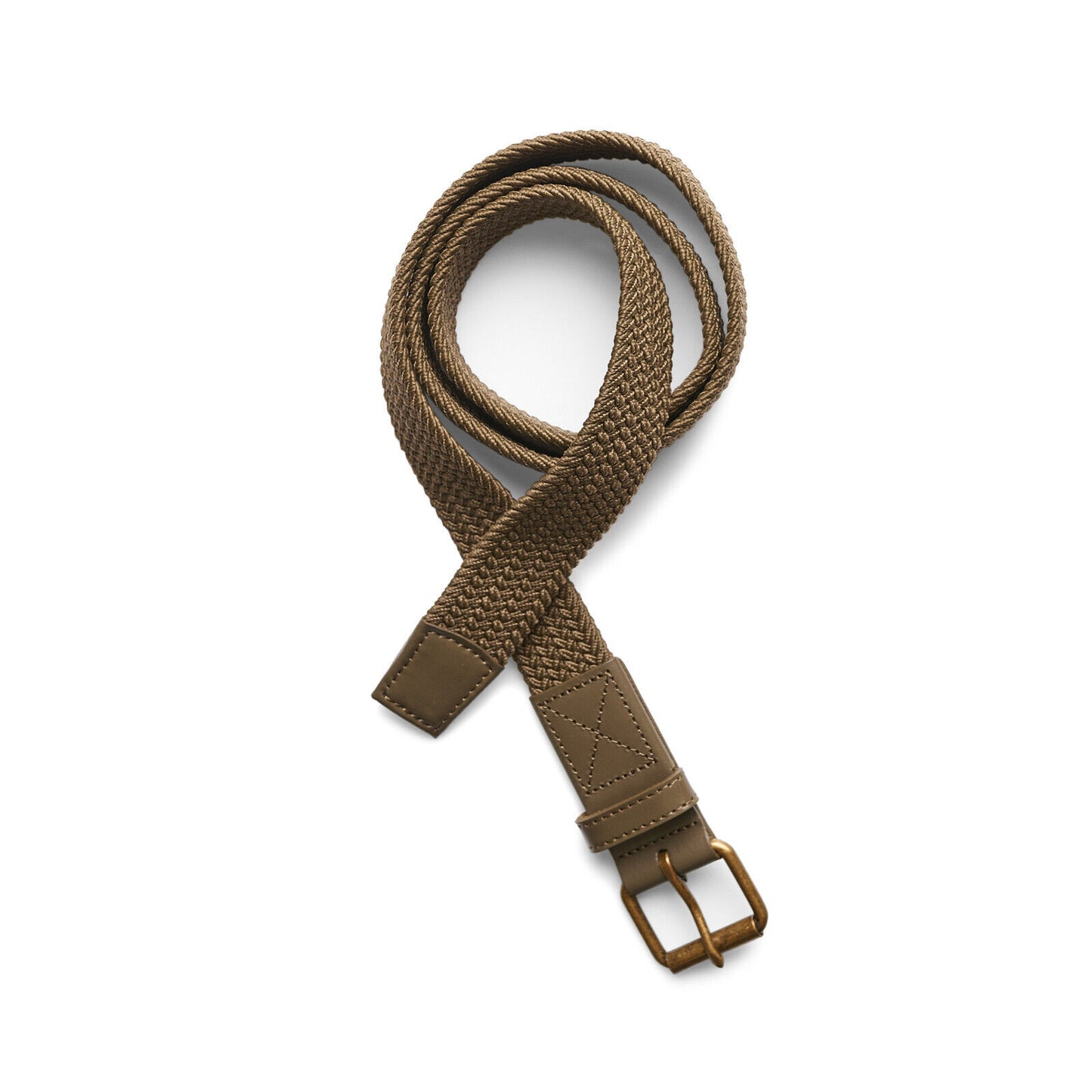Mesh Belt Adjustable Unisex Black Brown