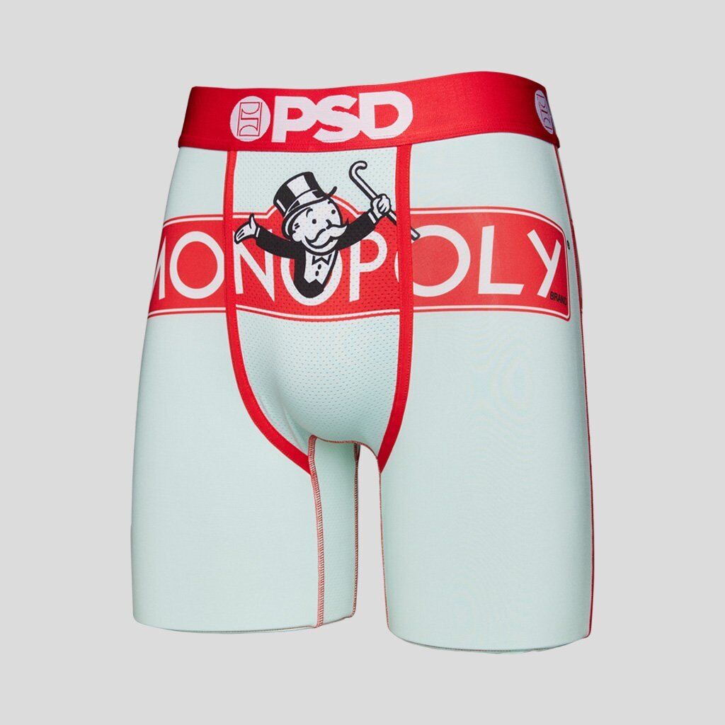 PSD Underwear BOARD GAME boxer briefs MONOPOLY SCRRABBLE TWISTER OPERATION