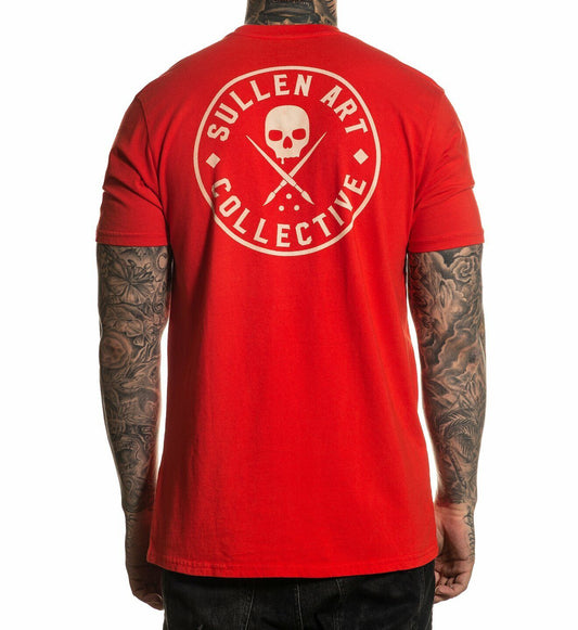 Sullen Clothing EVER RED PREMIUM Mens tee Art Collective tattoo