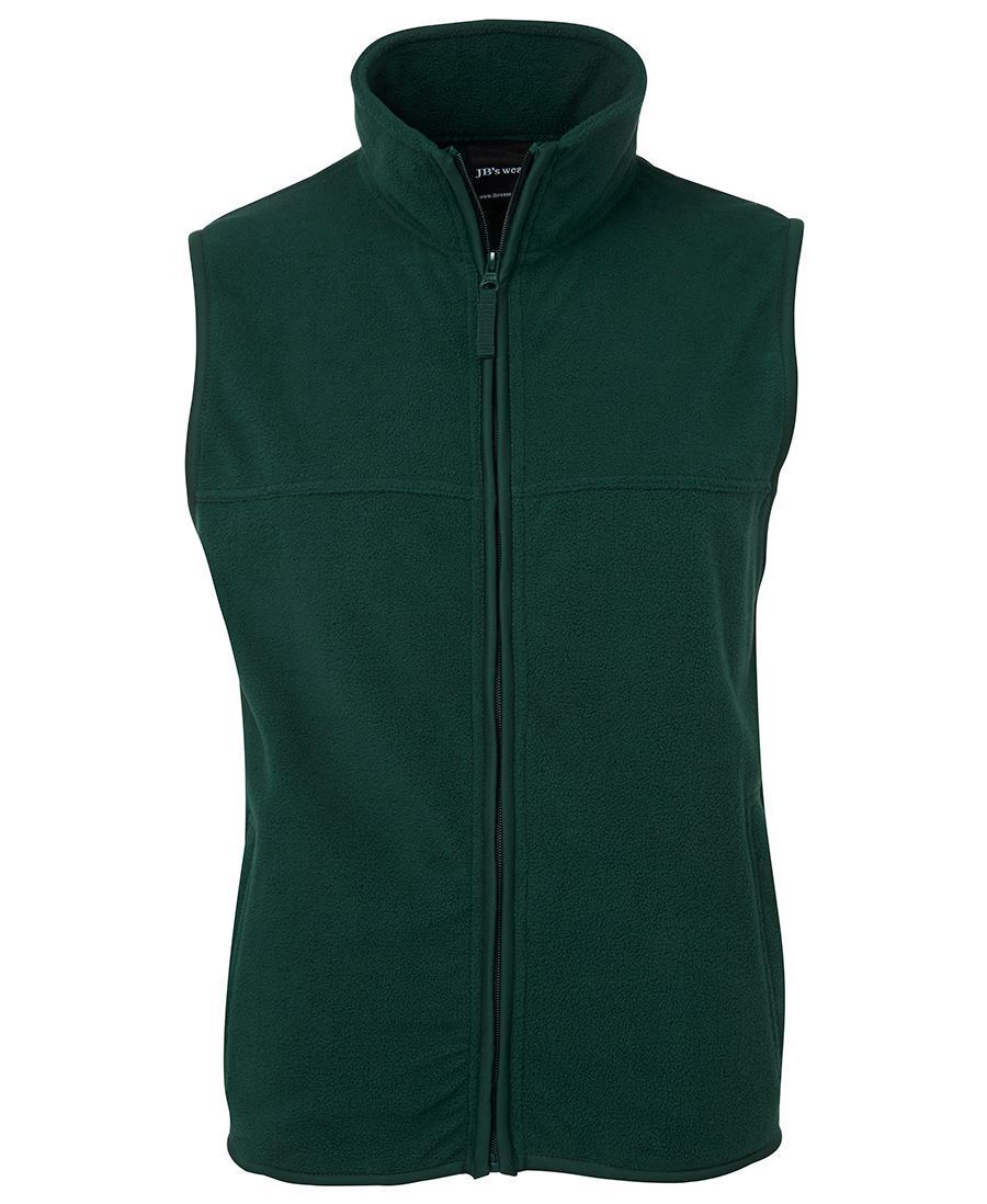 Polar Fleece Vest adults black navy royal bottle red S M L XL 2XL 3XL 4XL 5XL
