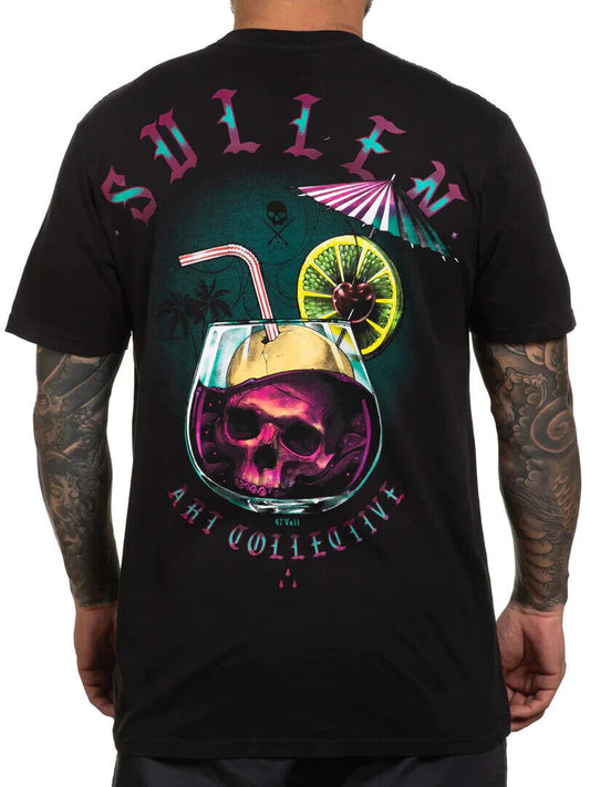 Sullen Clothing "Deadly Cocktail" Mens tee Art Collective tattoo