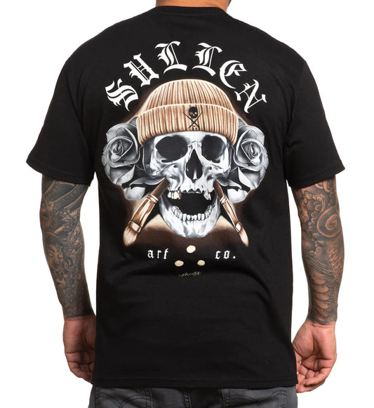 Sullen Clothing "BRONZE BADGE STANDARD" Mens tee Art Collective tattoo Black