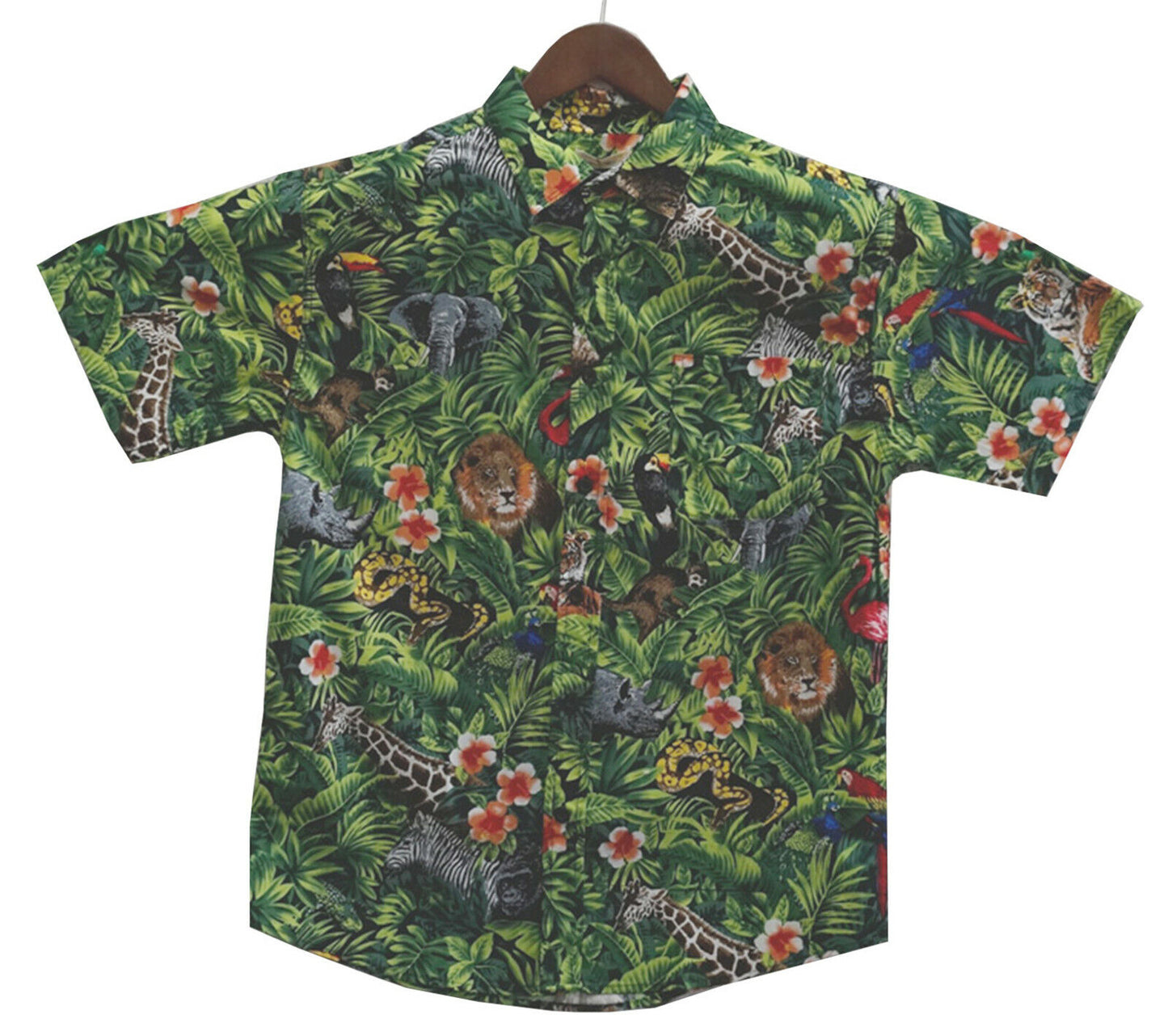 Men's Hawaiian Shirt short sleeve Beach Surf Tropical Beach Summer Party