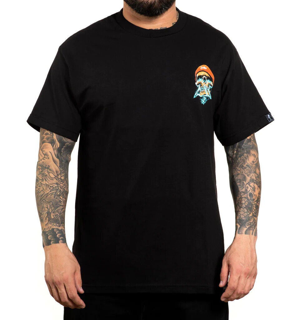 Sullen Clothing "DR. PAIN" Mens tee Art Collective tattoo Black