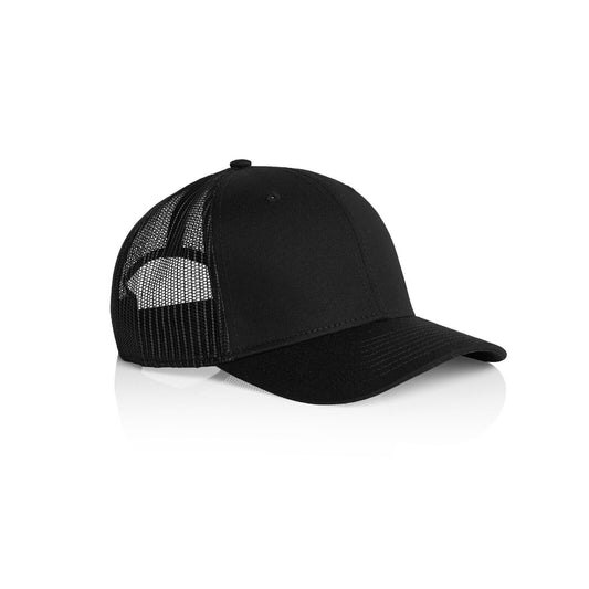 Trucker Cap Curved Peak Mesh Back Plastic Snapback black navy army petrol