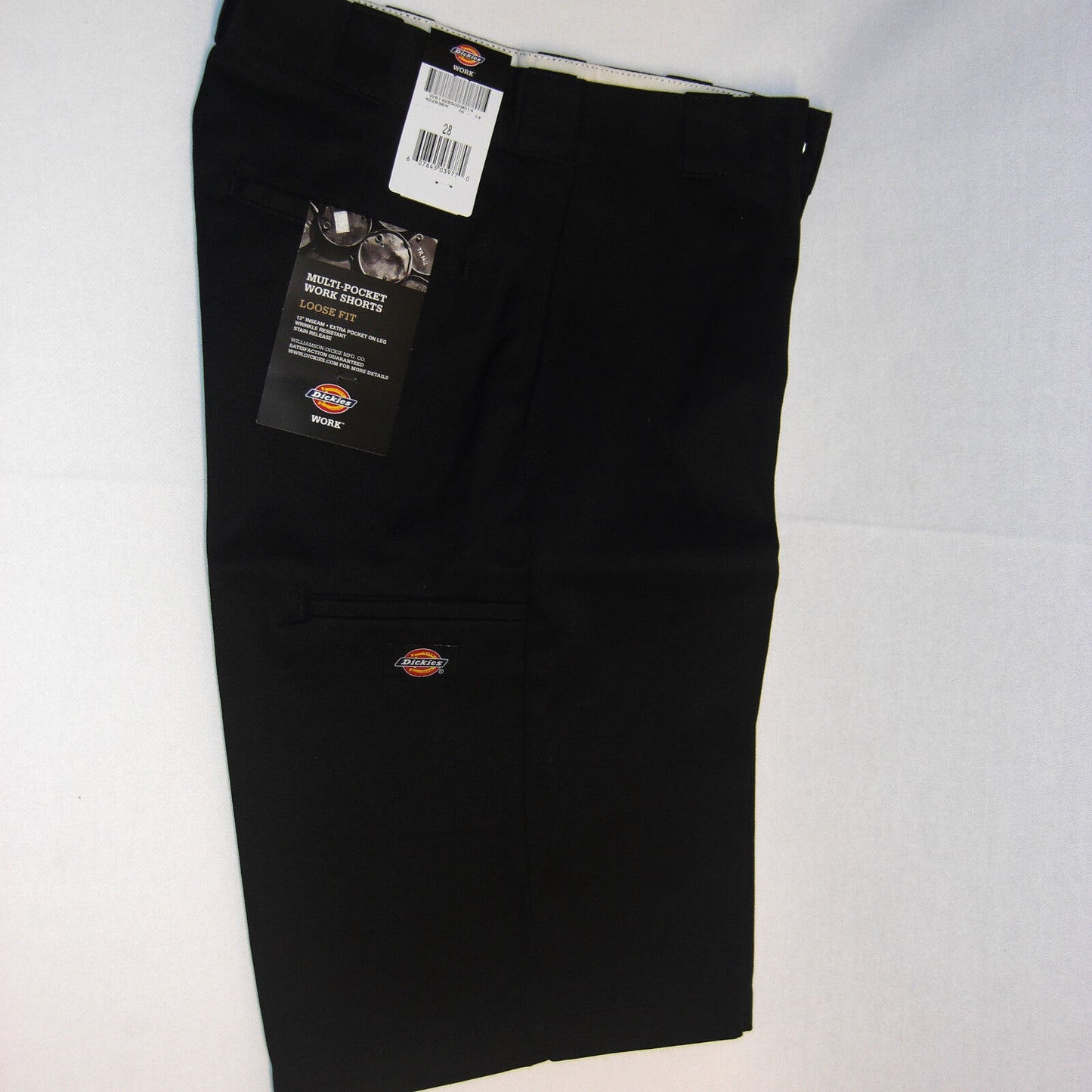 DICKIES 13 Inch Multi Pocket Short black navy charcoal khaki silver sizes 28-46