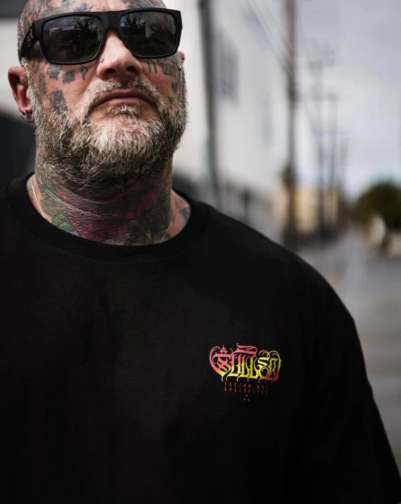 Sullen Clothing "MI VIDA LOCA" Mens tee Art Collective tattoo Black