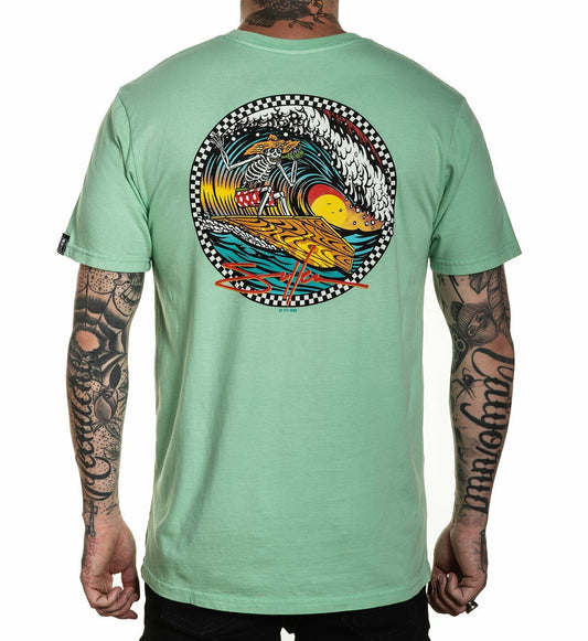 Sullen Clothing "Pitted"  Premium Mens tee Art Collective tattoo Green