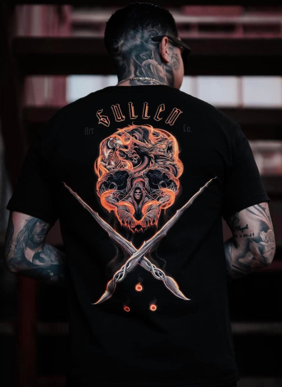Sullen Clothing "The Dark Arts" Mens tee Art Collective tattoo Black