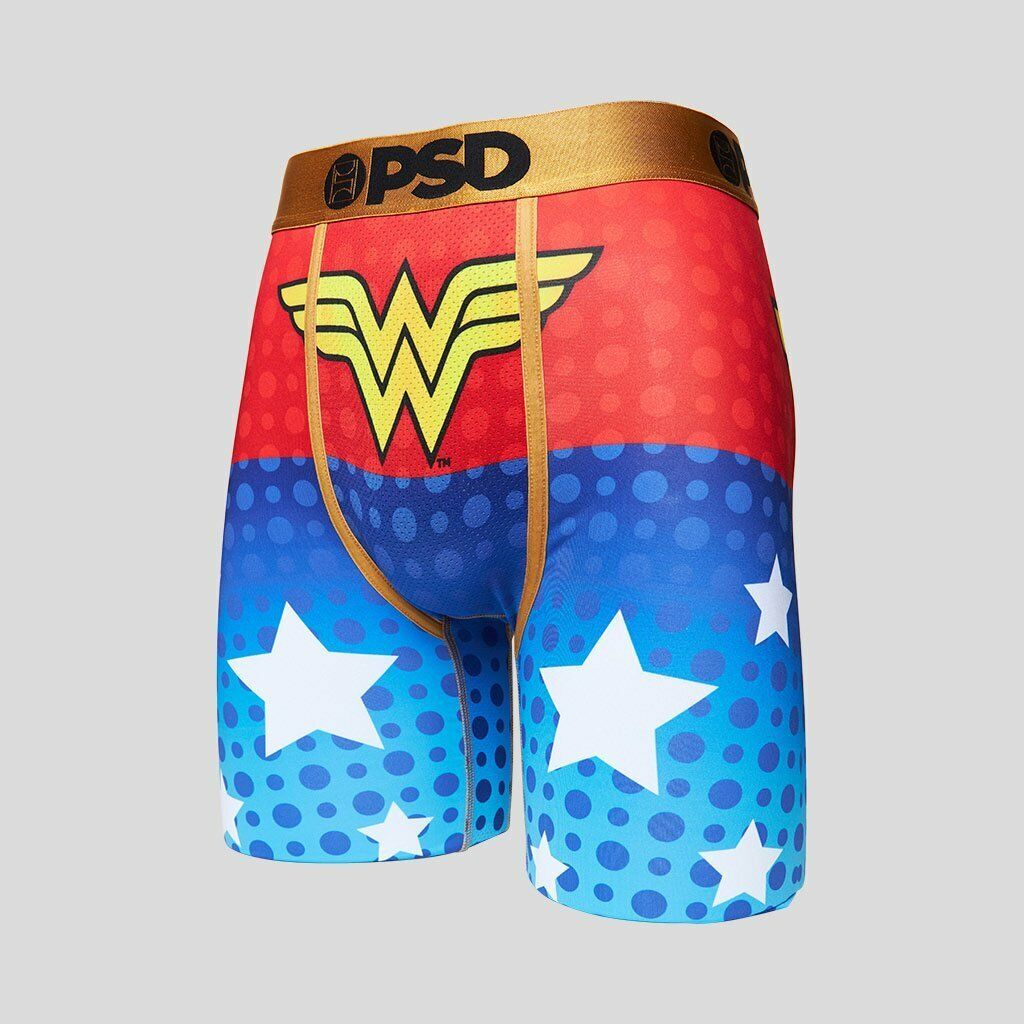 PSD Underwear Batman Flash Wonderwoman Joker Superman boxer brief DC S M L XL 2X