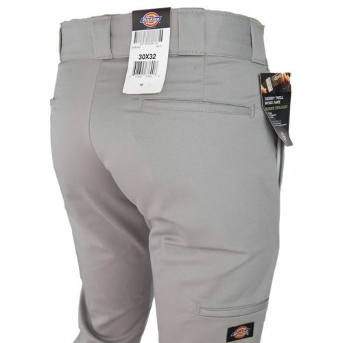 Dickies WP811 Skinny Straight Double Knee 30 32 34 36 38 Black Navy Silver USA