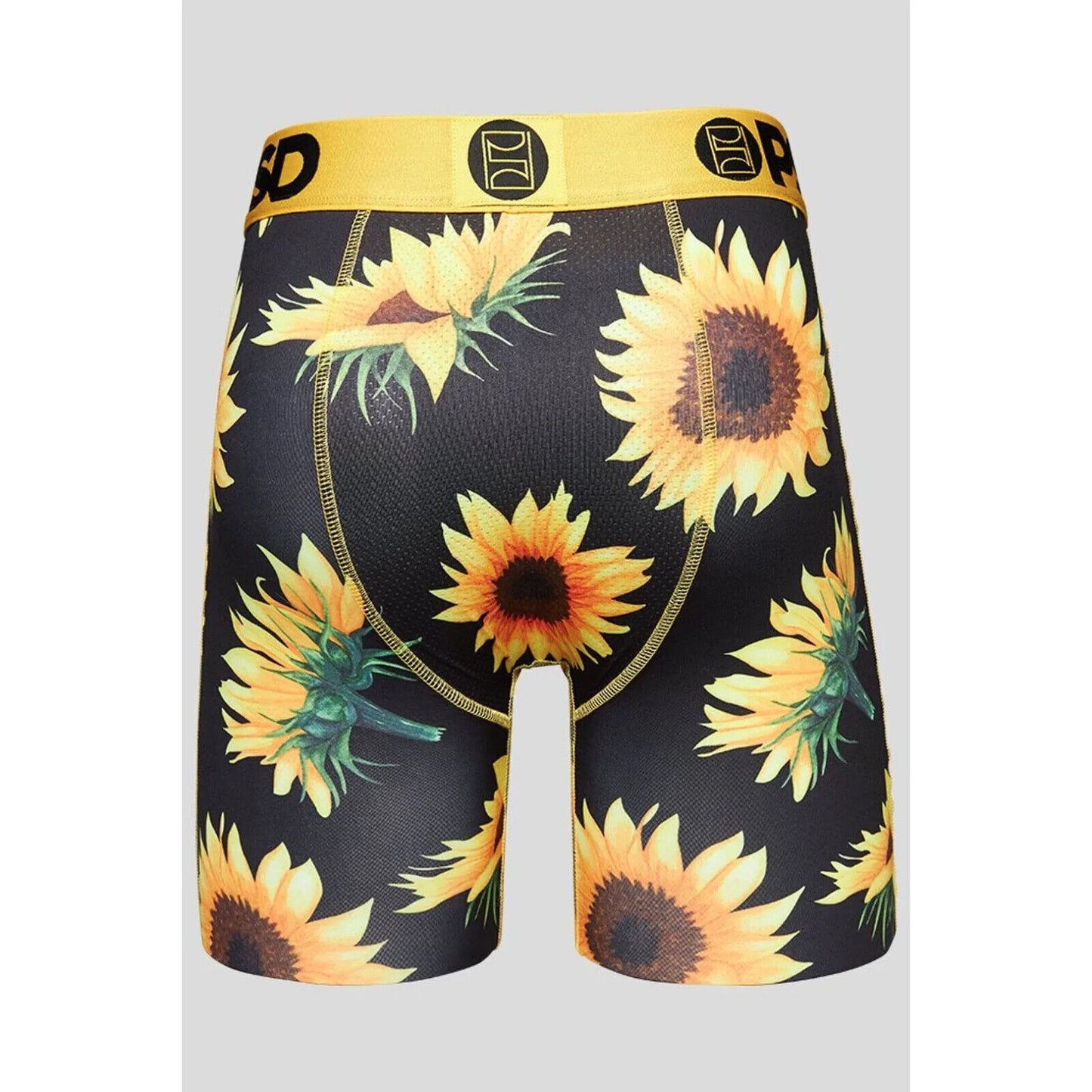 PSD Underwear design "Sunflower Bliss" boxer briefs sizes S M L XL XXL