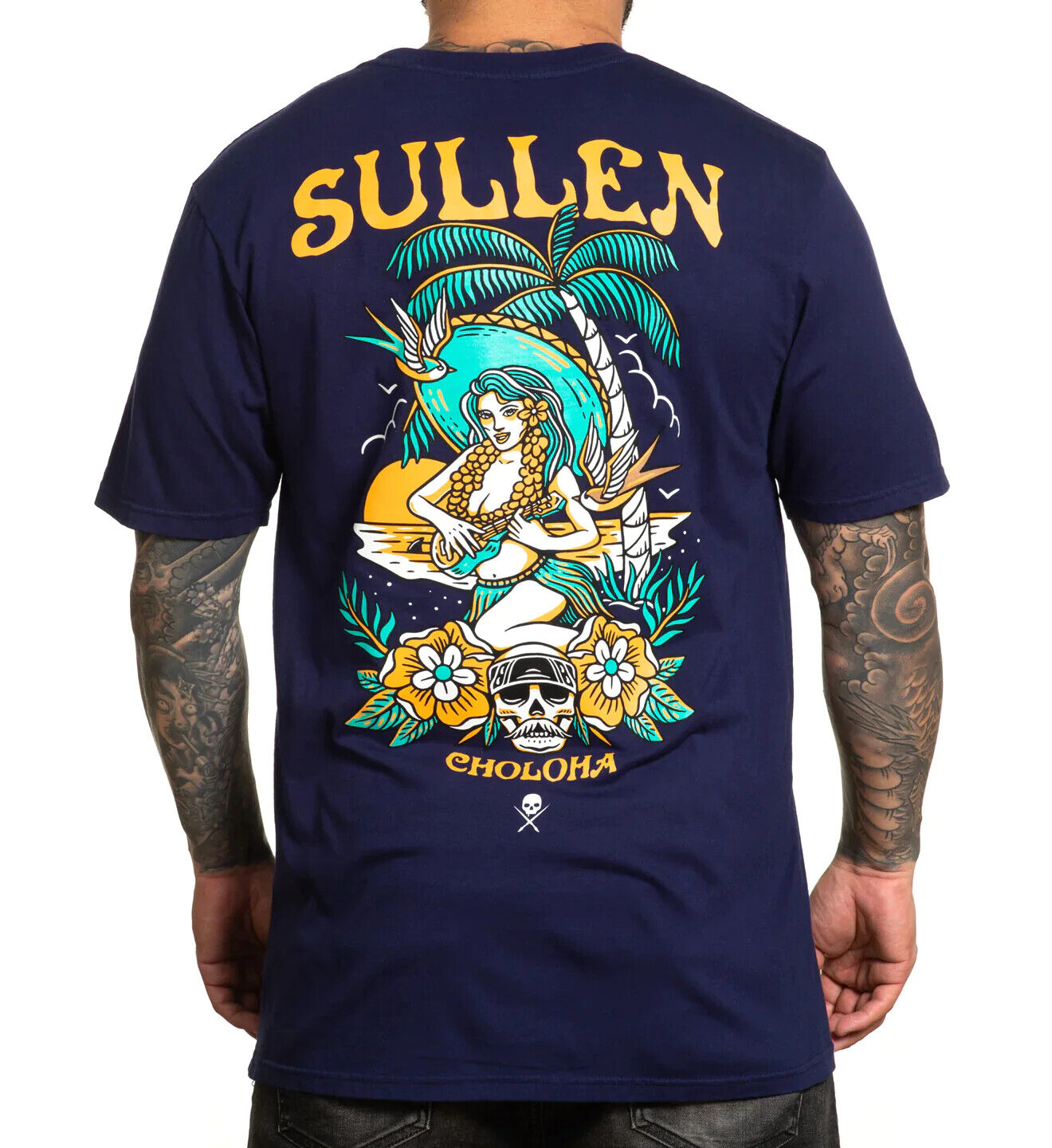 Sullen Clothing "HERMOSA " Mens Premium tee Art Collective tattoo