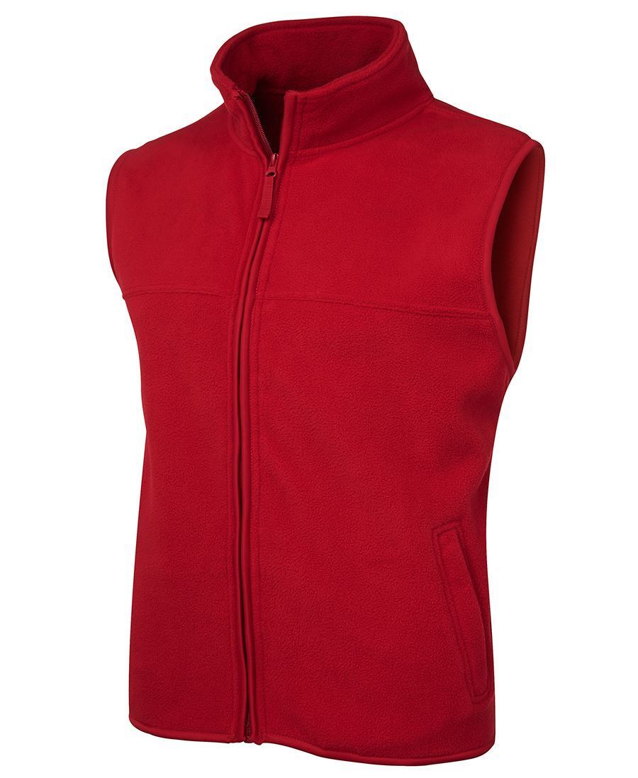 Polar Fleece Vest adults black navy royal bottle red S M L XL 2XL 3XL 4XL 5XL