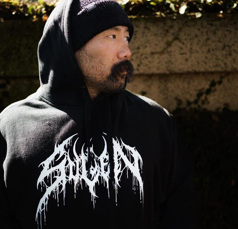 Sullen Clothing "NORDIC" Mens PULLOVER Hoody Art Collective tattoo Black