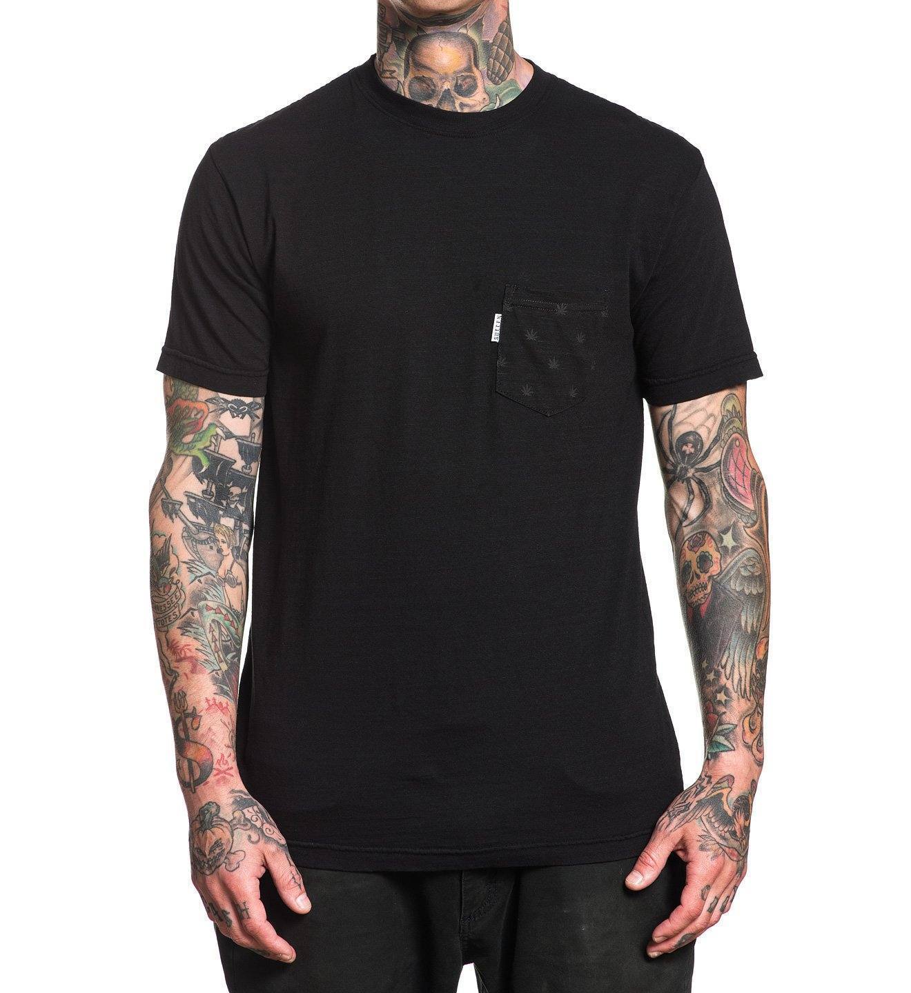 SULLEN Slub Life Mens Tee black pocket