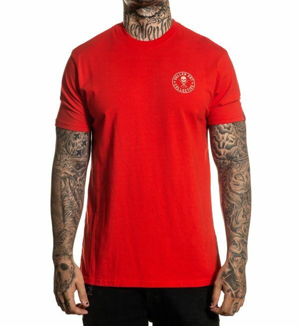Sullen Clothing EVER RED PREMIUM Mens tee Art Collective tattoo