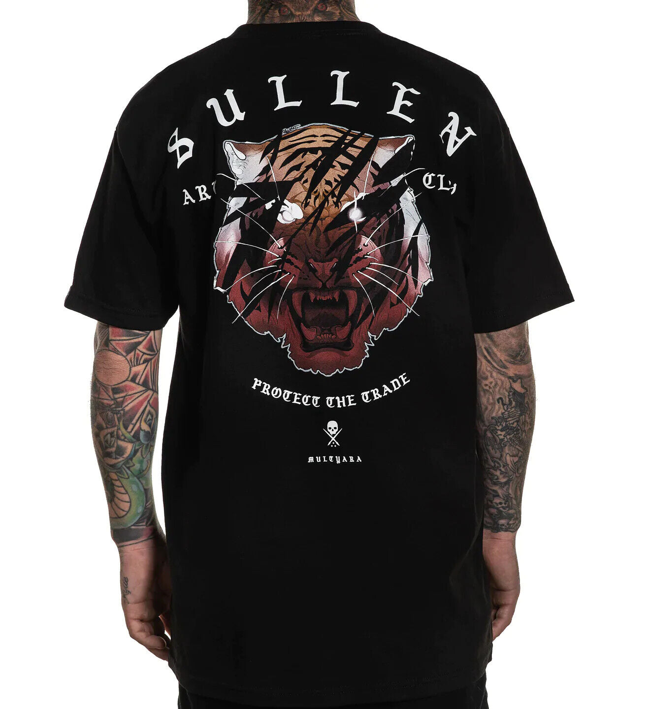 Sullen Clothing "PREDATOR " Mens tee Art Collective tattoo black