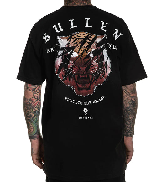 Sullen Clothing "PREDATOR " Mens tee Art Collective tattoo black