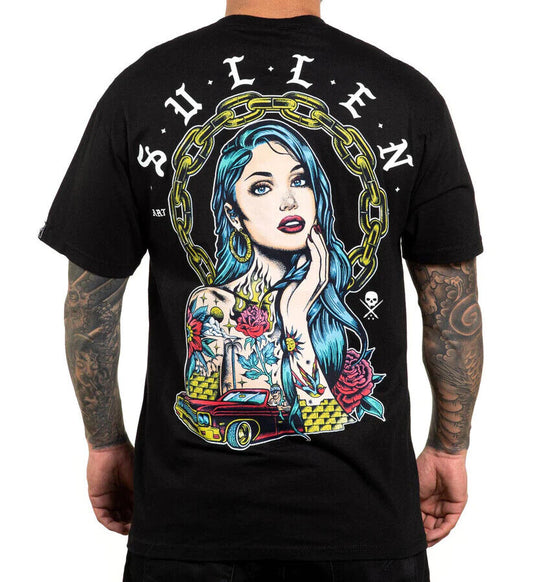 Sullen Clothing "TO DIE FOR" Mens tee Art Collective tattoo Black