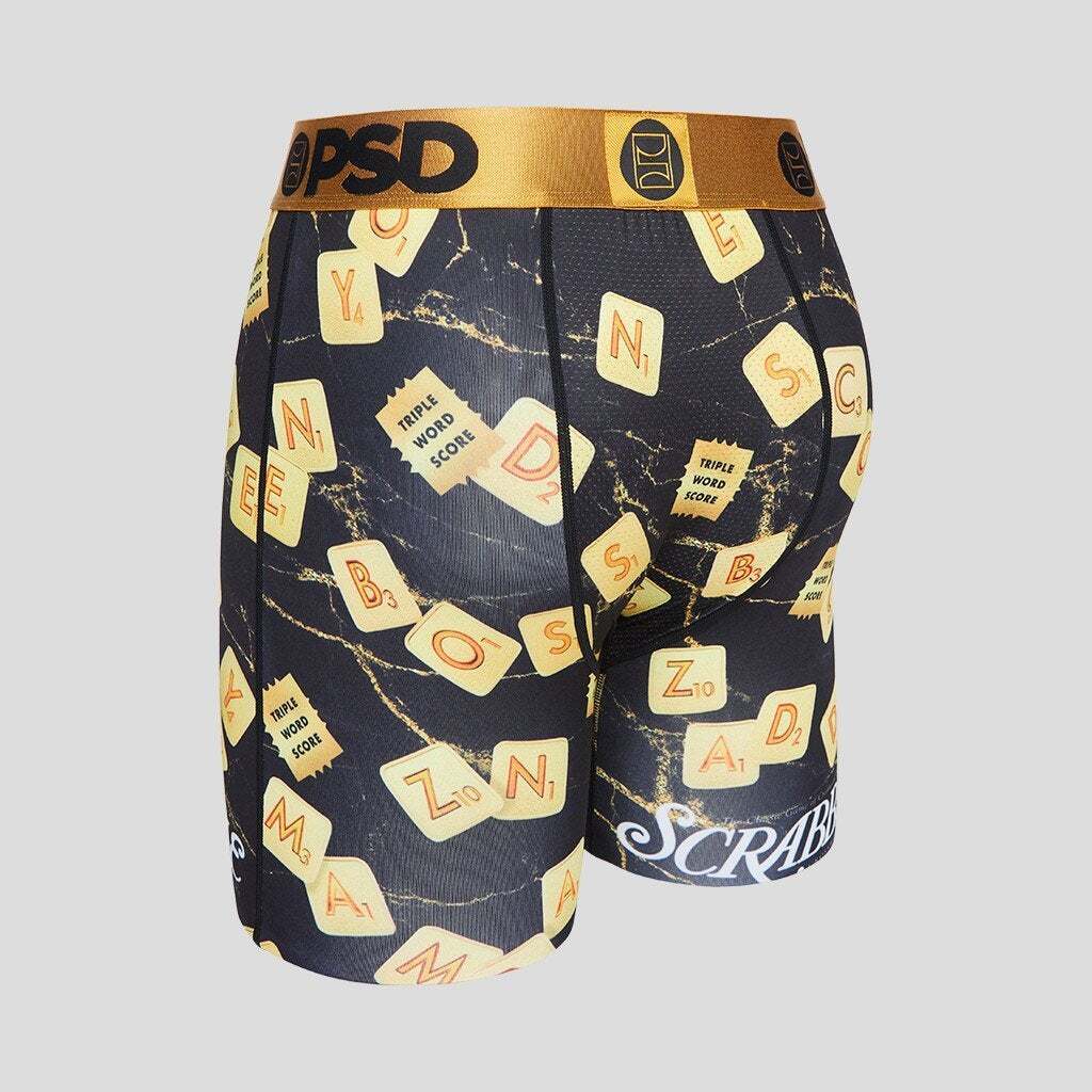PSD Underwear BOARD GAME boxer briefs MONOPOLY SCRRABBLE TWISTER OPERATION