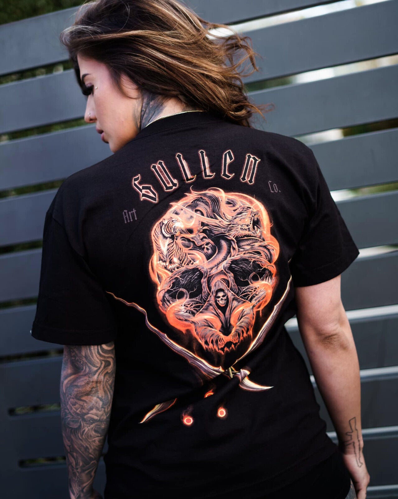 Sullen Clothing "The Dark Arts" Mens tee Art Collective tattoo Black