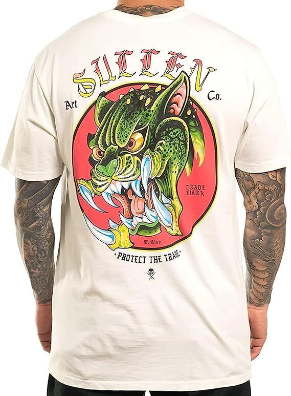 Sullen Clothing "PREDATOR BADGE" Mens tee Art Collective tattoo