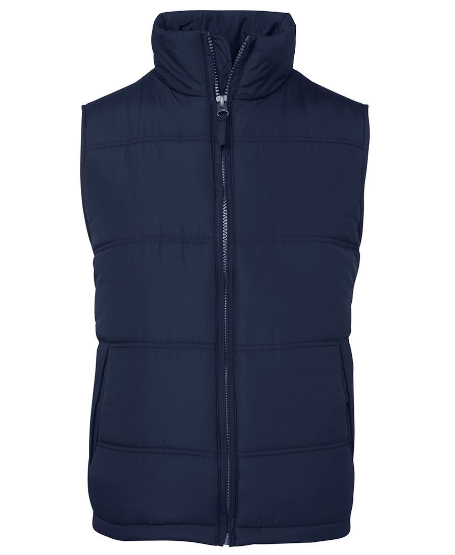 Puffer Vest Zip up mens womens adults black navy quilted size 12 - 5XL