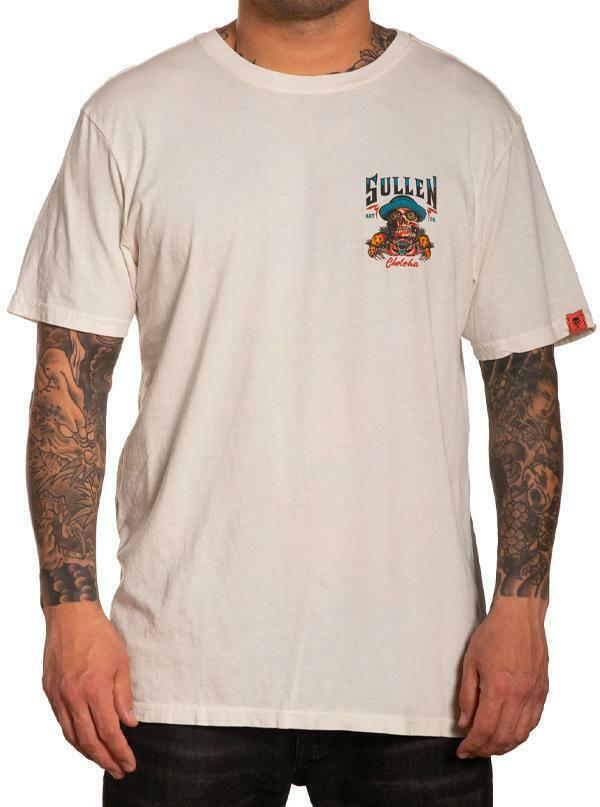 Sullen Clothing "CRABS" Mens tee Art Collective tattoo White Premium