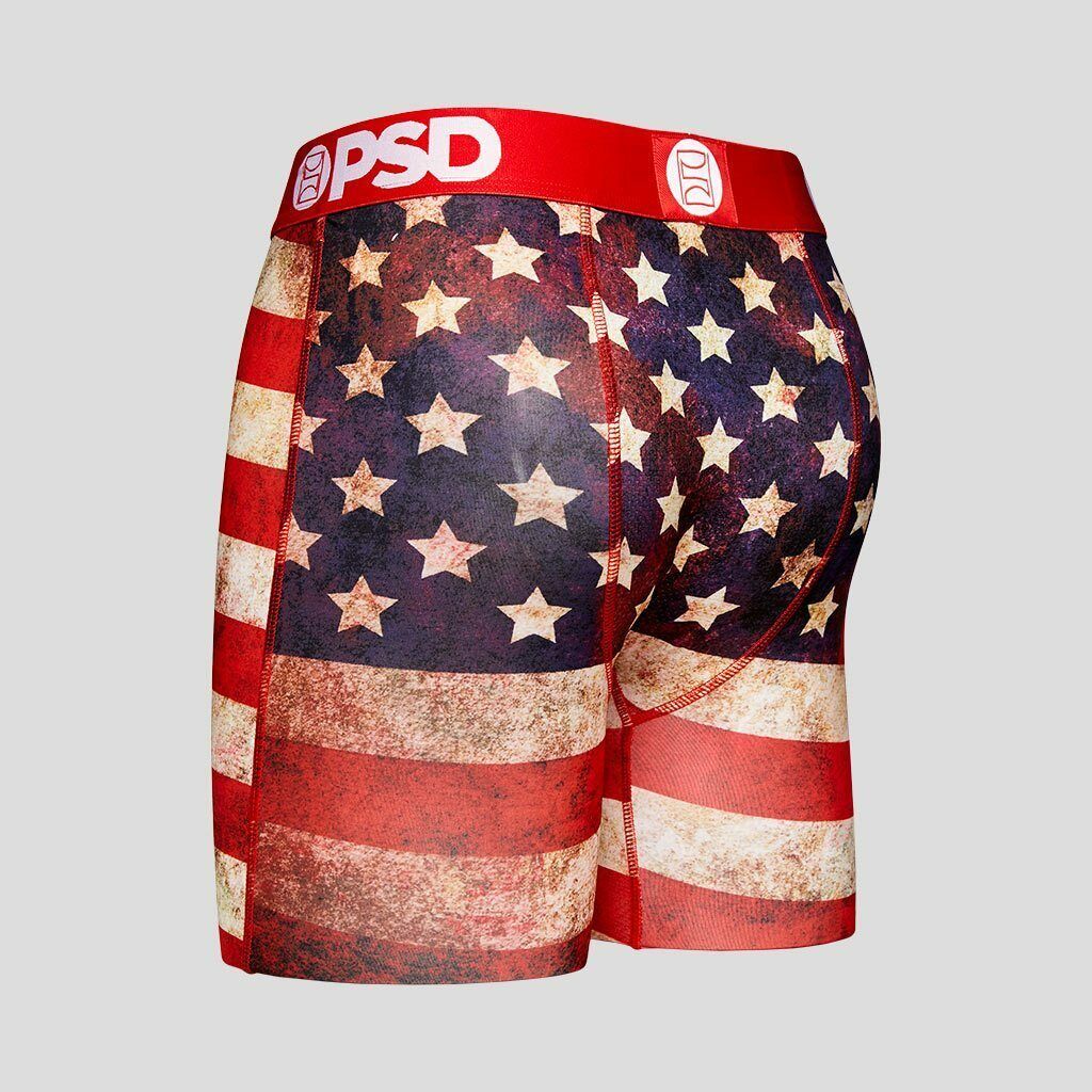 PSD Underwear design "AMERICA" boxer briefs sizes S M L XL XXL