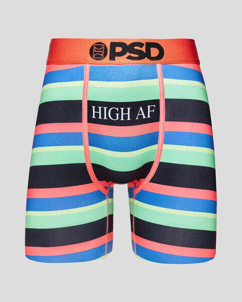 PSD Underwear design "HIGH AF" boxer briefs sizes S M L XL XXL