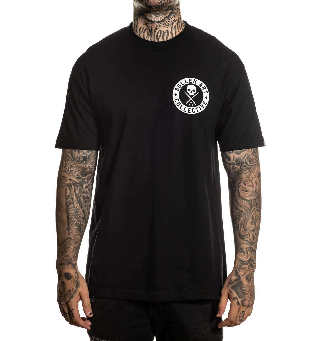 Sullen Clothing Mens Classic tee Tattoo Black Red White M L XL 2XL 3XL 4XL 5XL