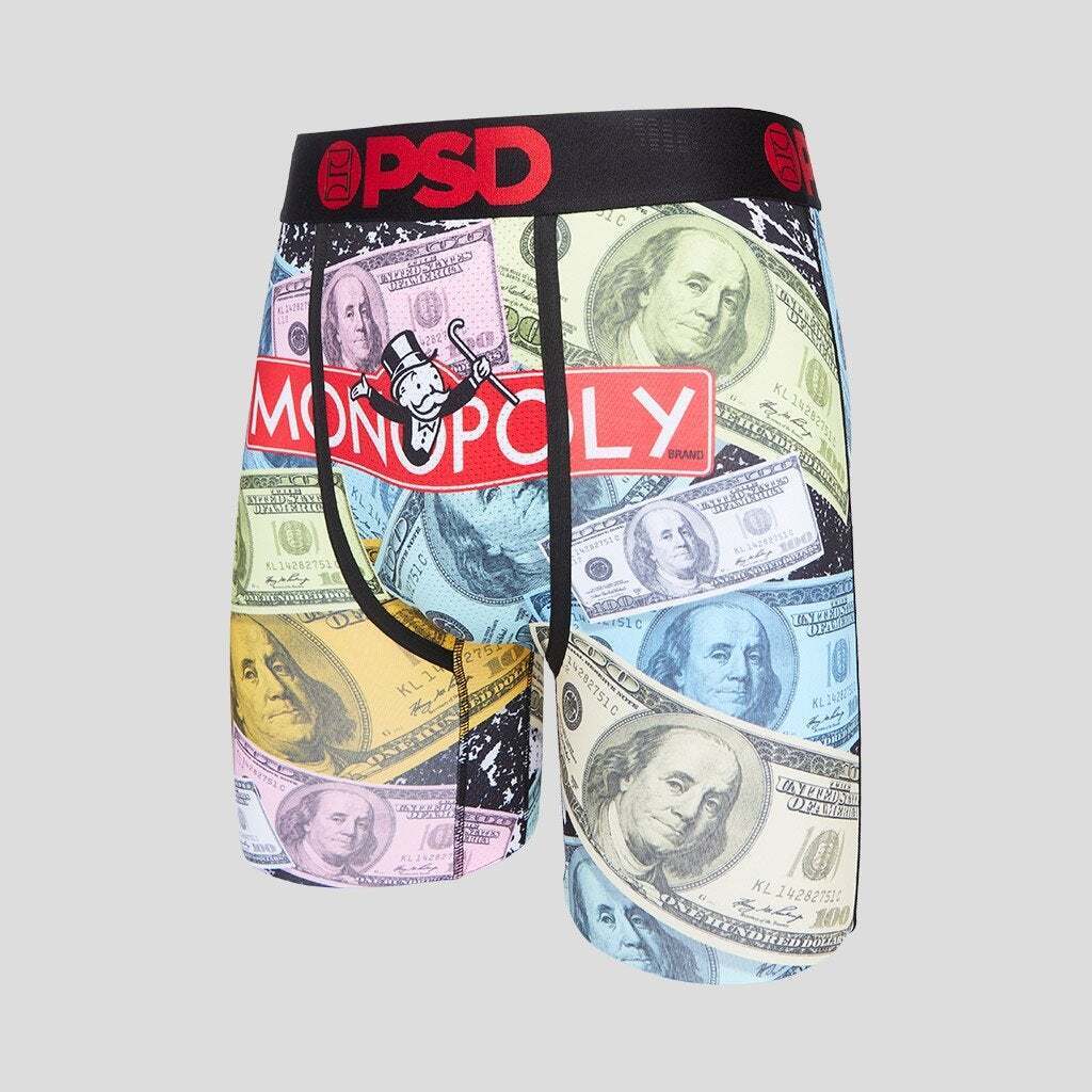 PSD Underwear BOARD GAME boxer briefs MONOPOLY SCRRABBLE TWISTER OPERATION