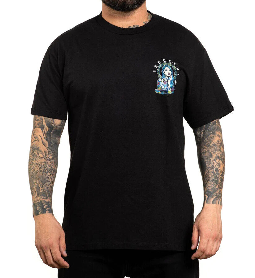 Sullen Clothing "TO DIE FOR" Mens tee Art Collective tattoo Black