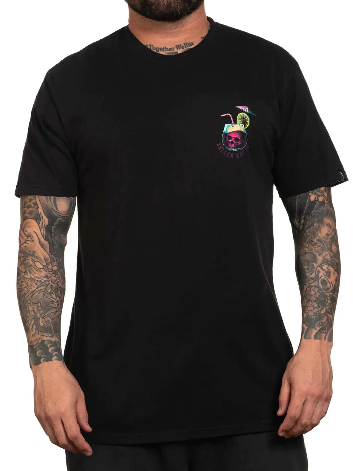 Sullen Clothing "Deadly Cocktail" Mens tee Art Collective tattoo