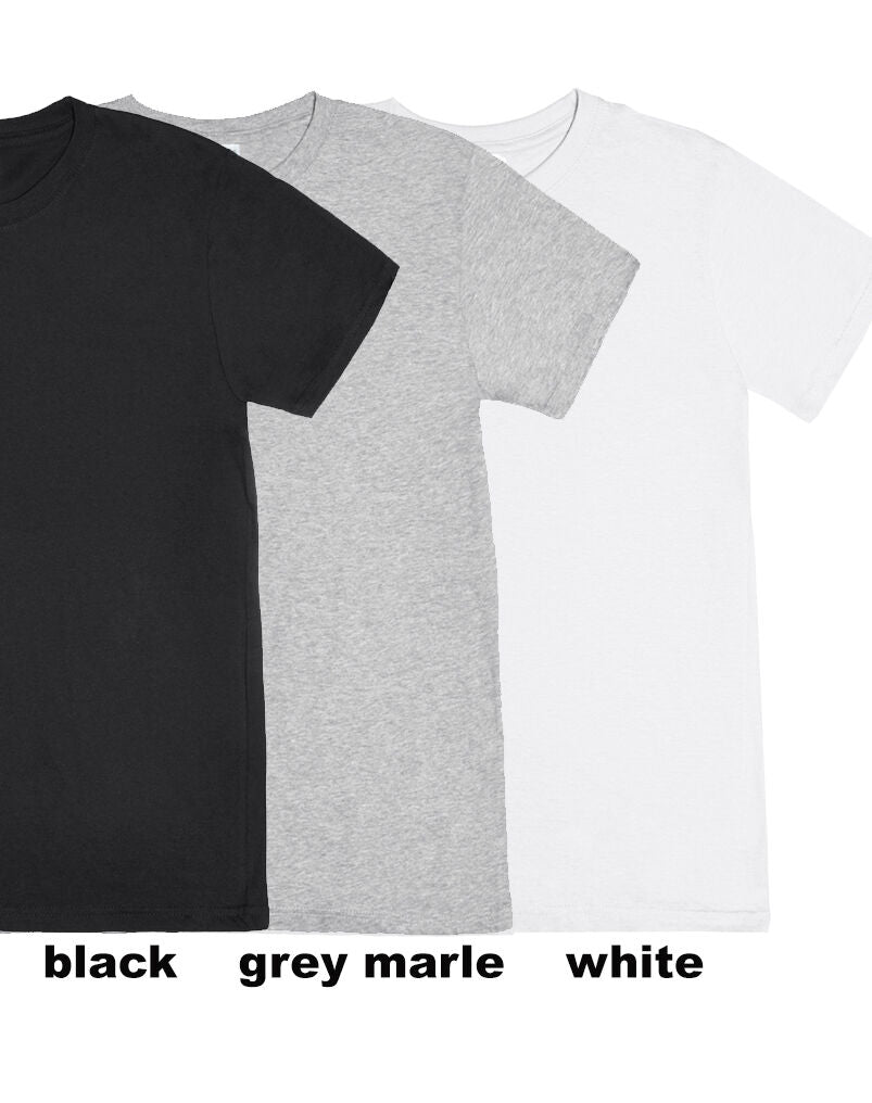 Mens 5 Pack V Neck T-shirts Black White Grey Marle S M L XL 2XL 3XL Tees Cheap