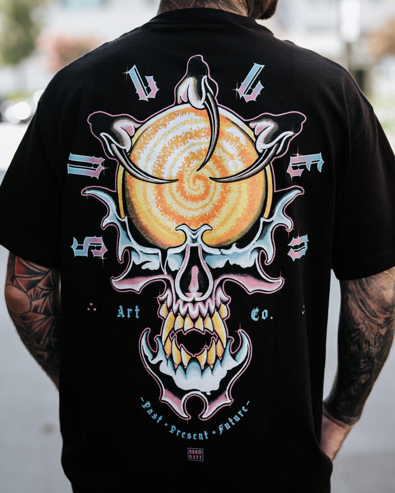 Sullen Clothing "Crystal Ball" Mens tee Art Collective tattoo black