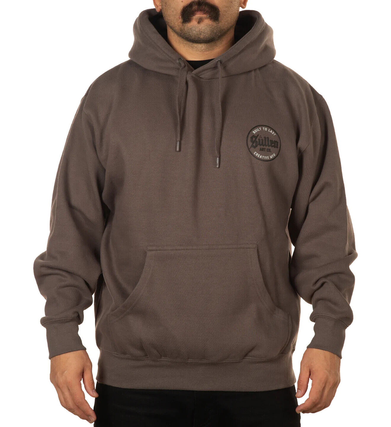Sullen Clothing "MFG SOLID PULLOVER GREY" Art Collective tattoo