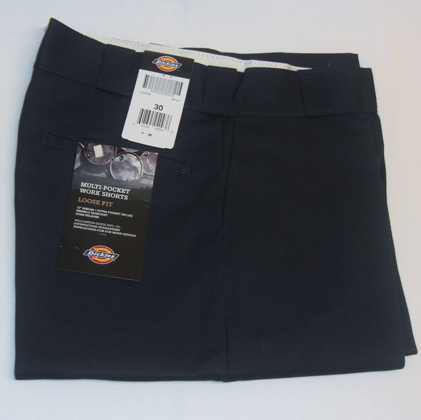 DICKIES 13 Inch Multi Pocket Short black navy charcoal khaki silver sizes 28-46
