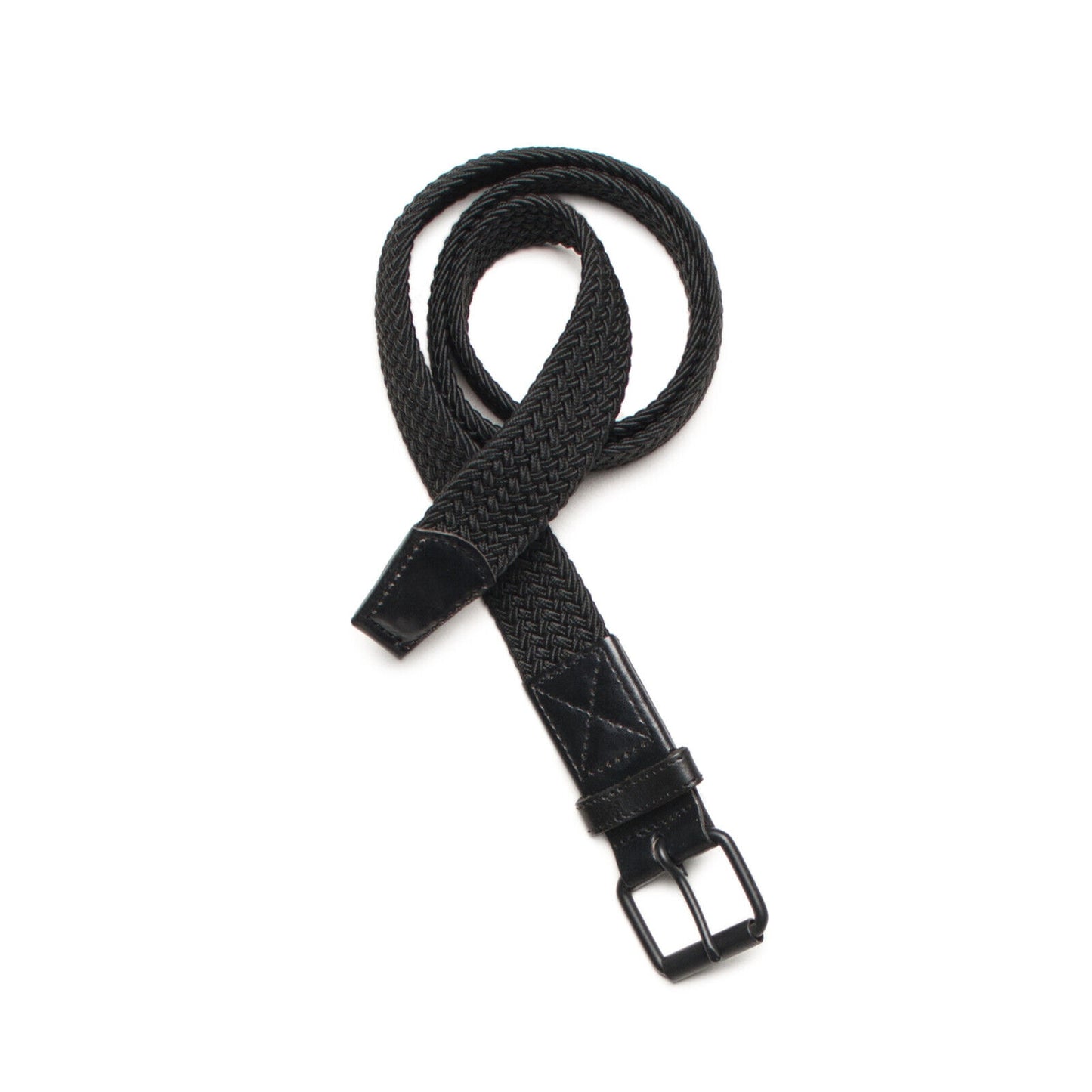 Mesh Belt Adjustable Unisex Black Brown